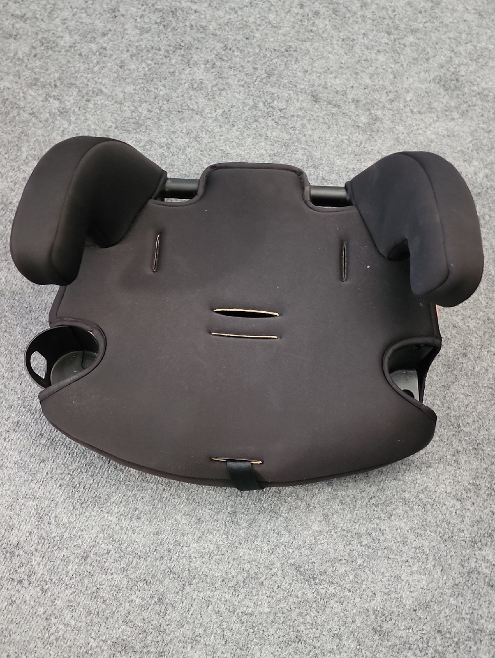 Black Kids Booster Seat Cushion with Armrests